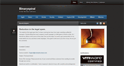 Desktop Screenshot of binaryspiral.com